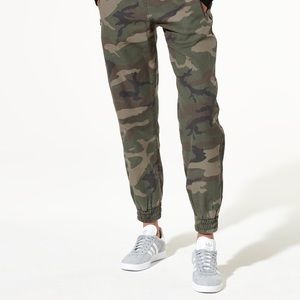 Aritzia camouflage pants